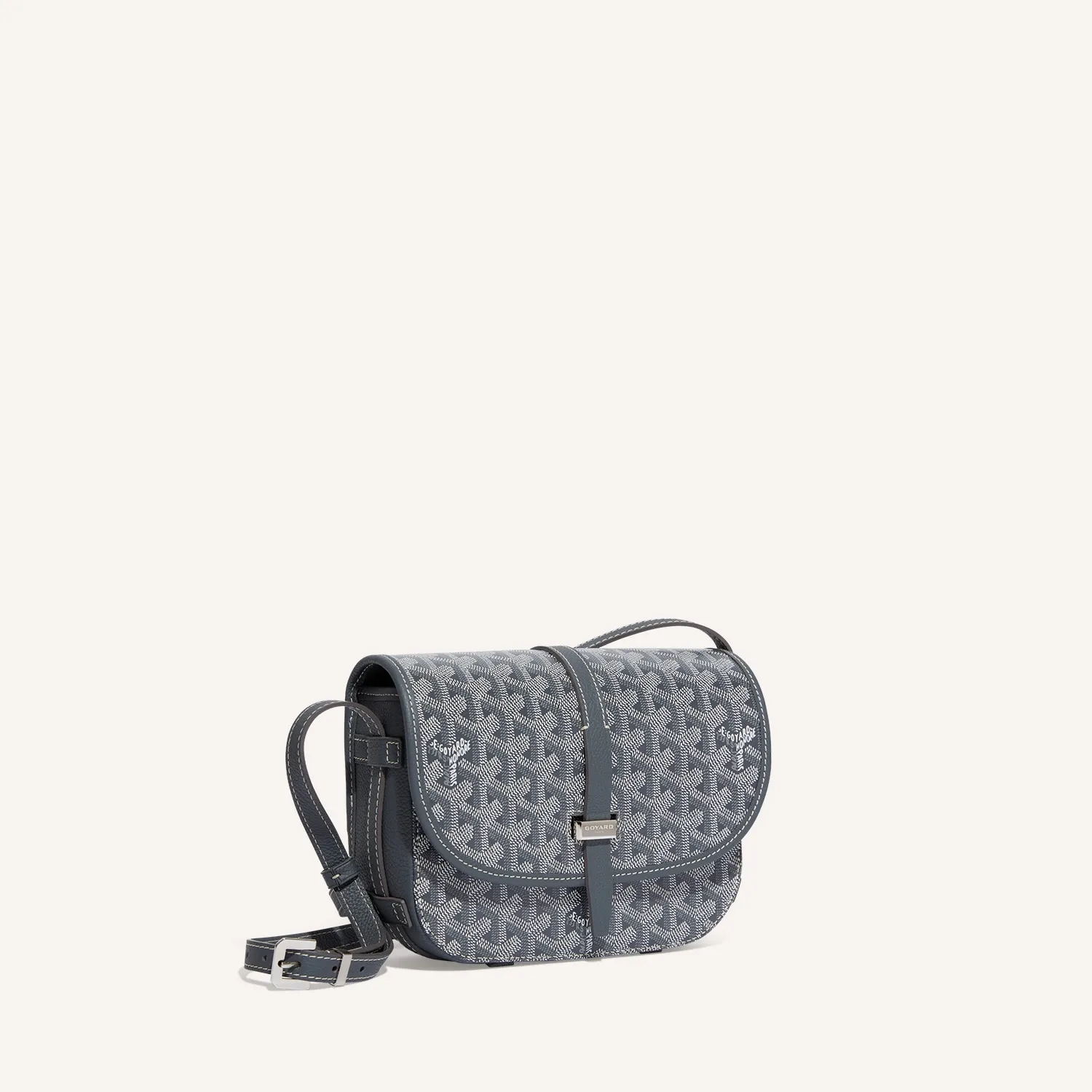 Goyard Belvedere PM Bag Grey — фото 1