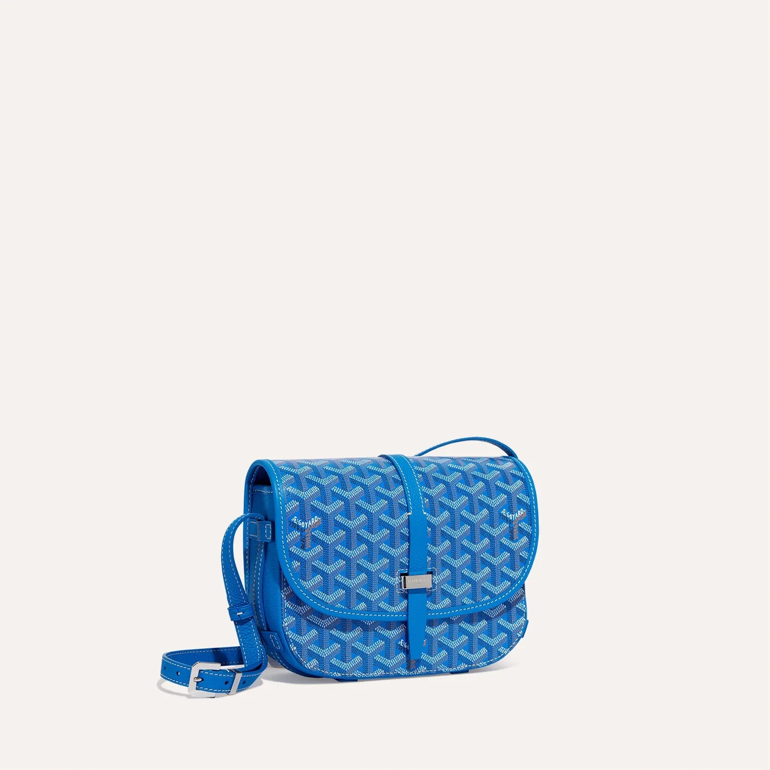 Goyard Belvedere PM Bag Sky Blue — фото 1