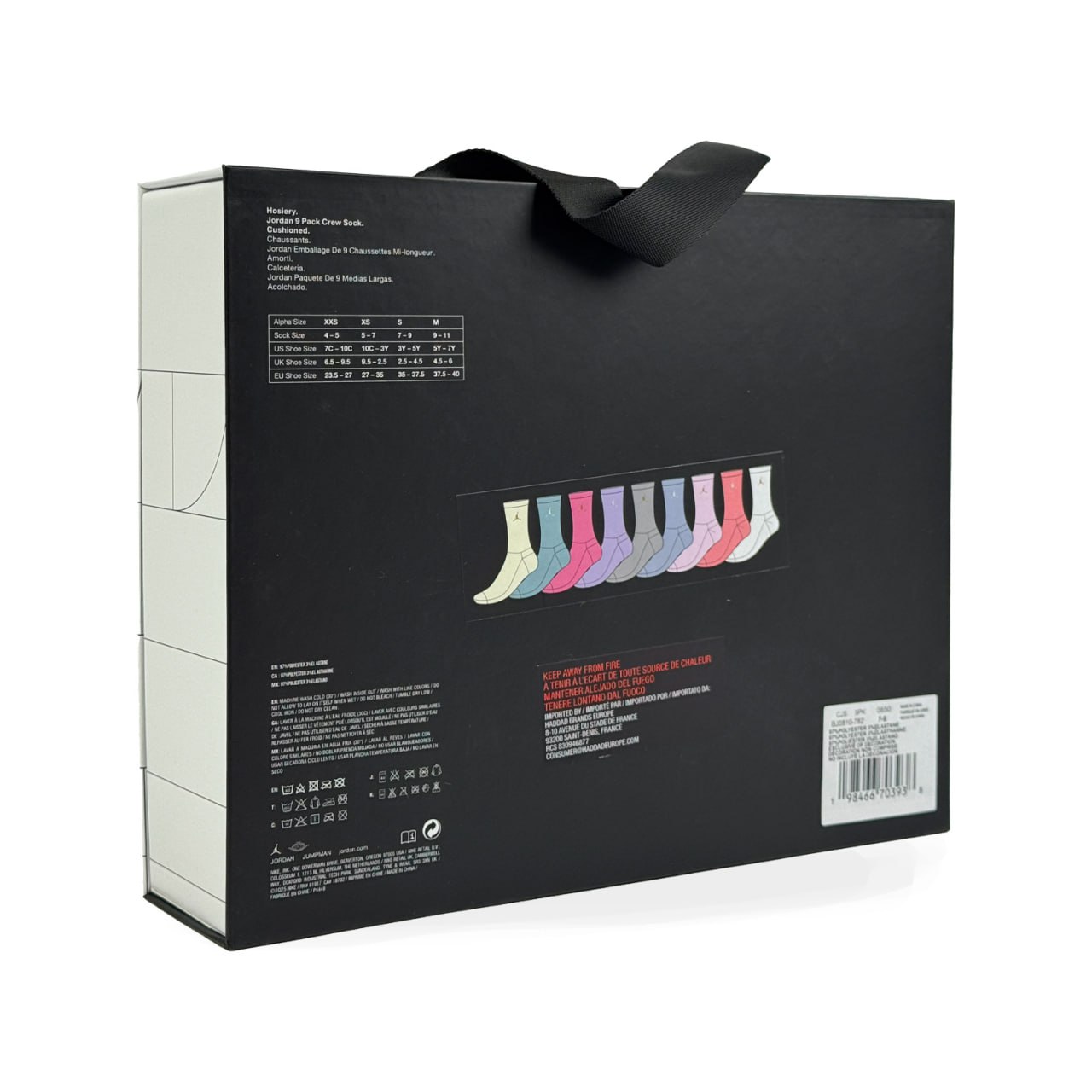 Шкарпетки Jordan Jdn Holiday 9Pk Crew Gift Box (BJ0810-782) — фото 4