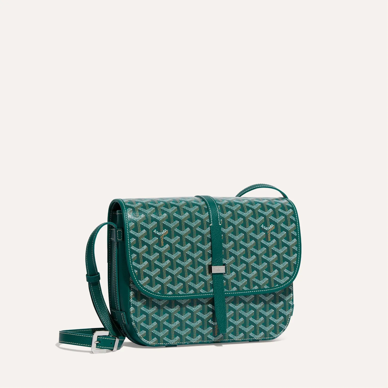 Goyard Belvedere MM Bag Green — фото 1