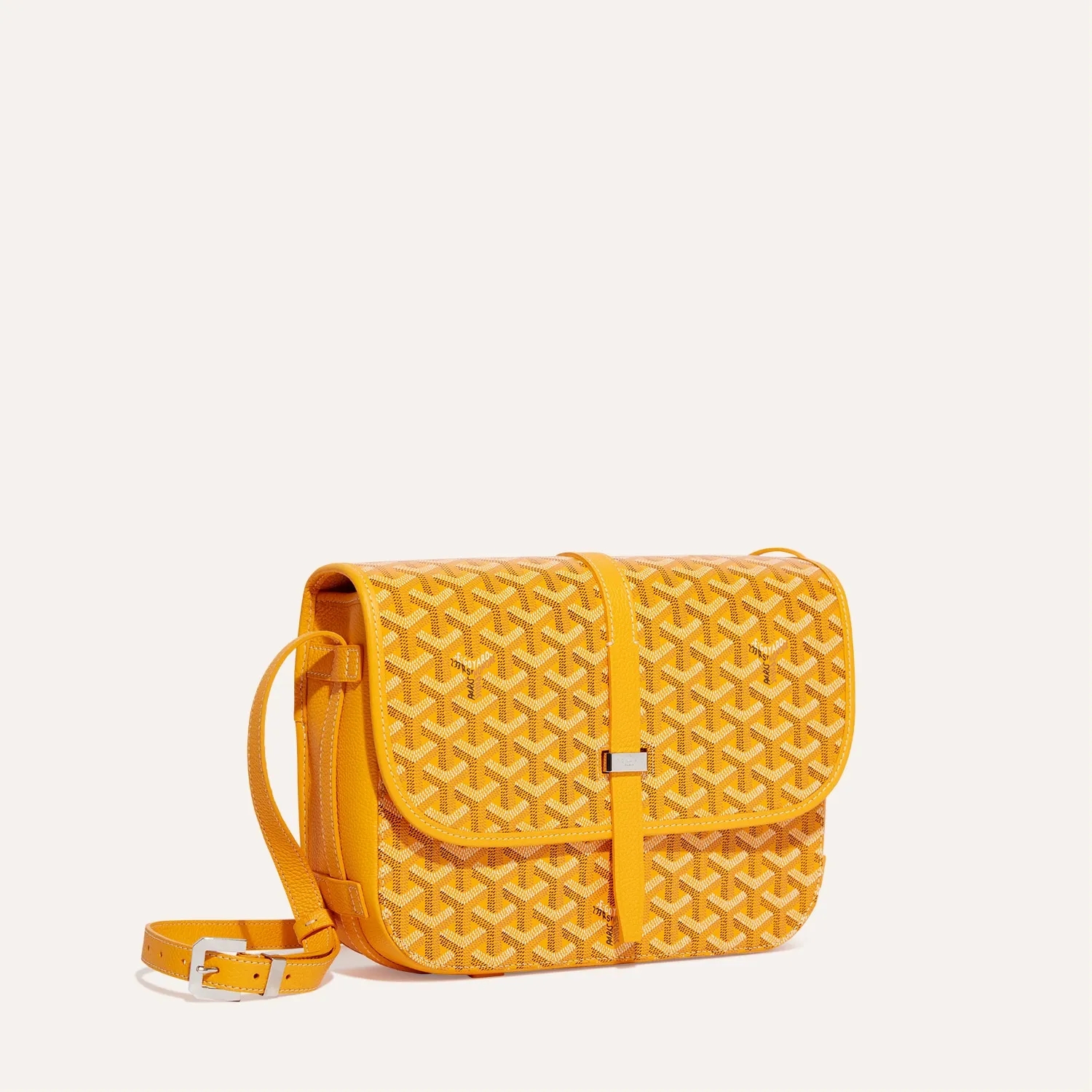 Goyard Belvedere MM Bag Yellow — фото 1