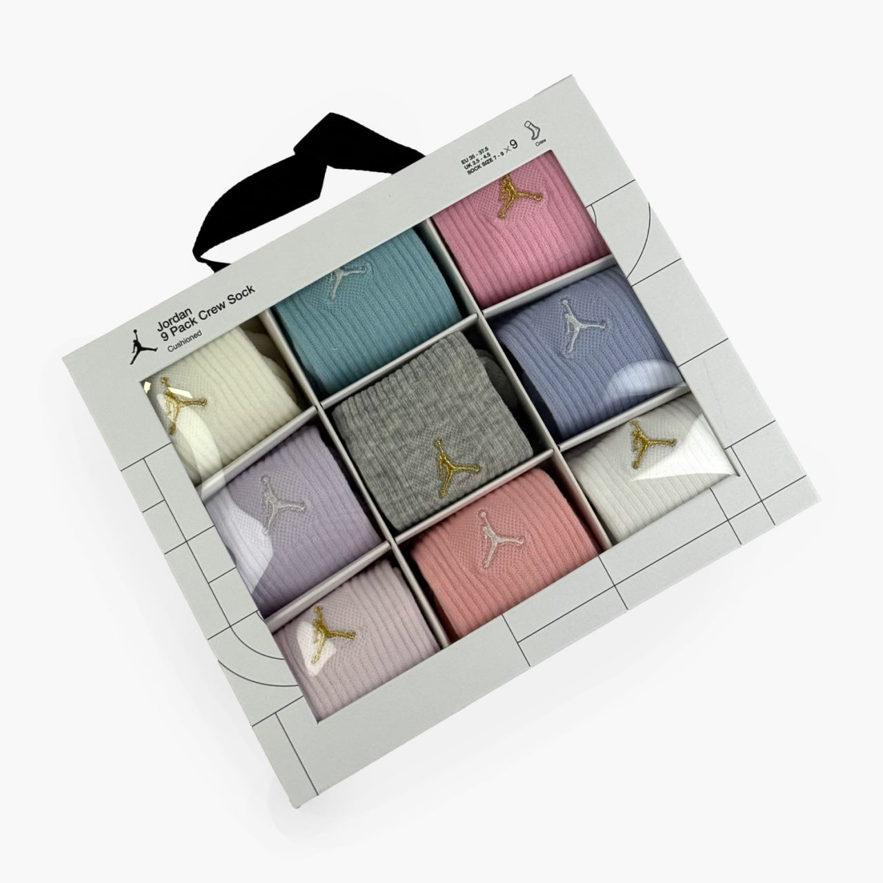 Шкарпетки Jordan Jdn Holiday 9Pk Crew Gift Box (BJ0810-782) — фото 5