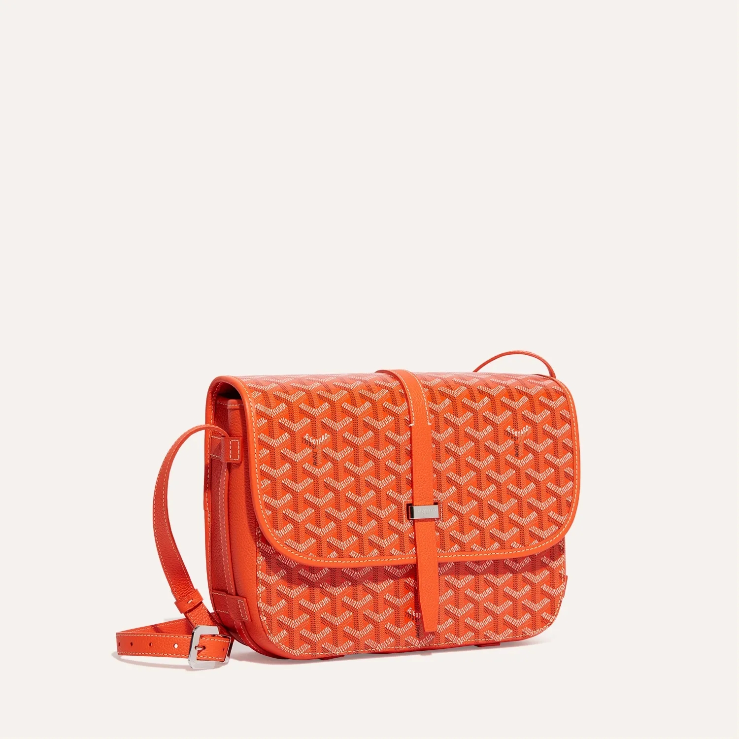Goyard Belvedere MM Bag Orange — фото 1