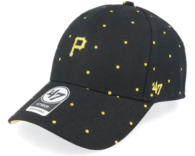 Кепка 47 Brand Pittsburgh Pirates Dotted (B-DOTTD20GWS-BK) — фото 1