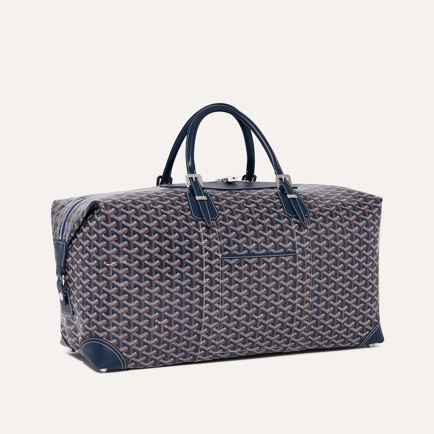 Goyard Bowling 55 Bag Navy Blue — фото 1