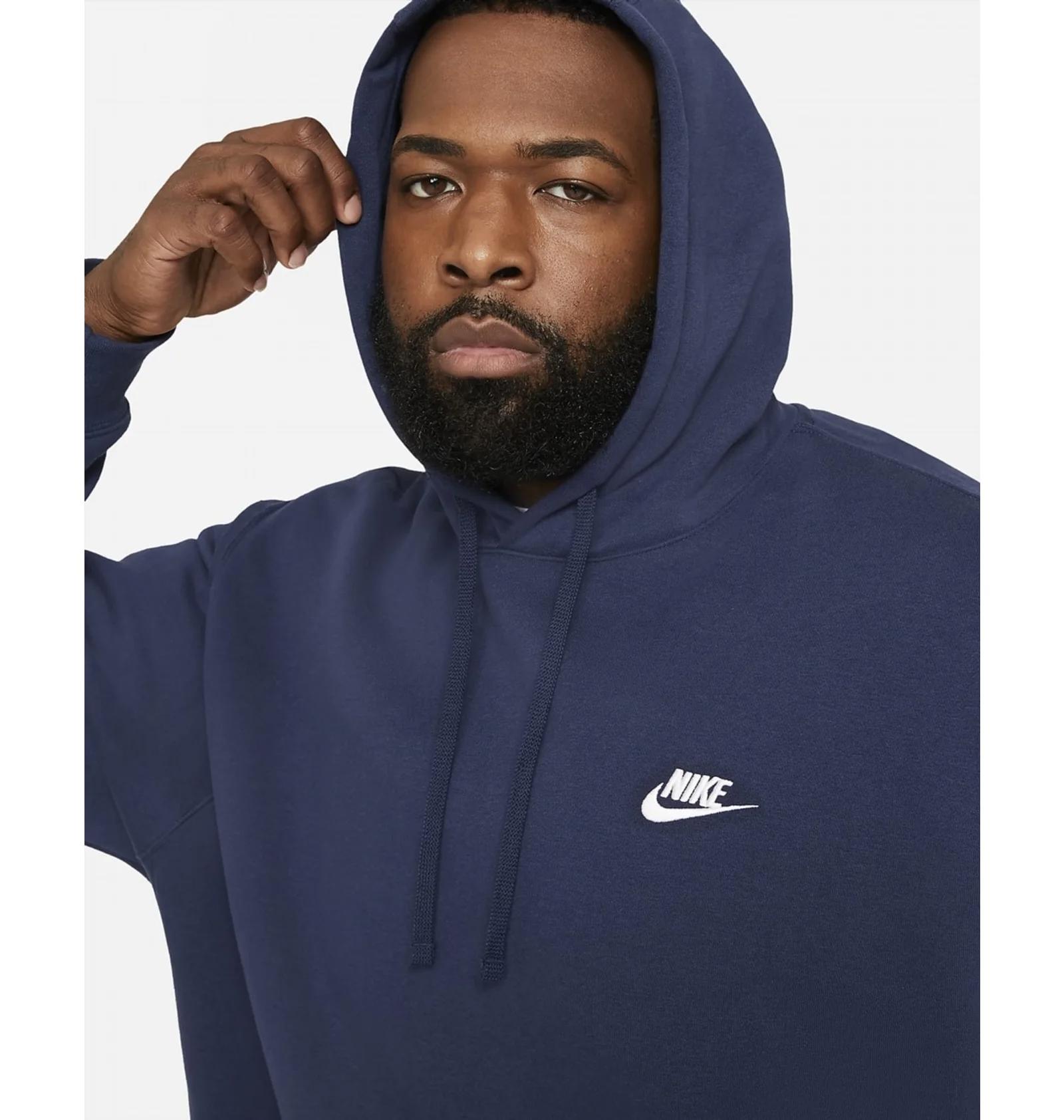 Бомбер чоловічий Nike M Nsw Club Hoodie Po Bb (BV2654-410) — фото 4