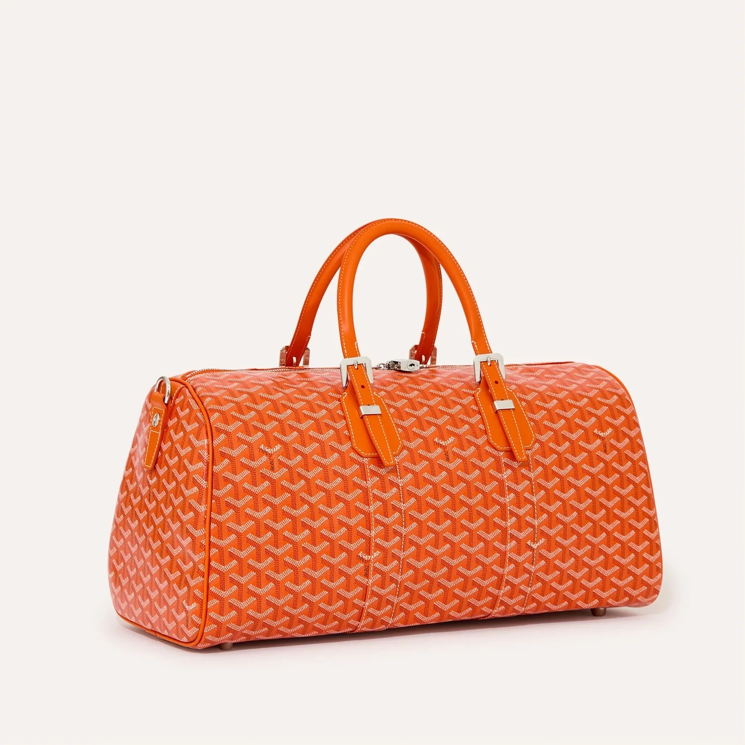 Goyard Boston 45 Bag Orange — фото 1