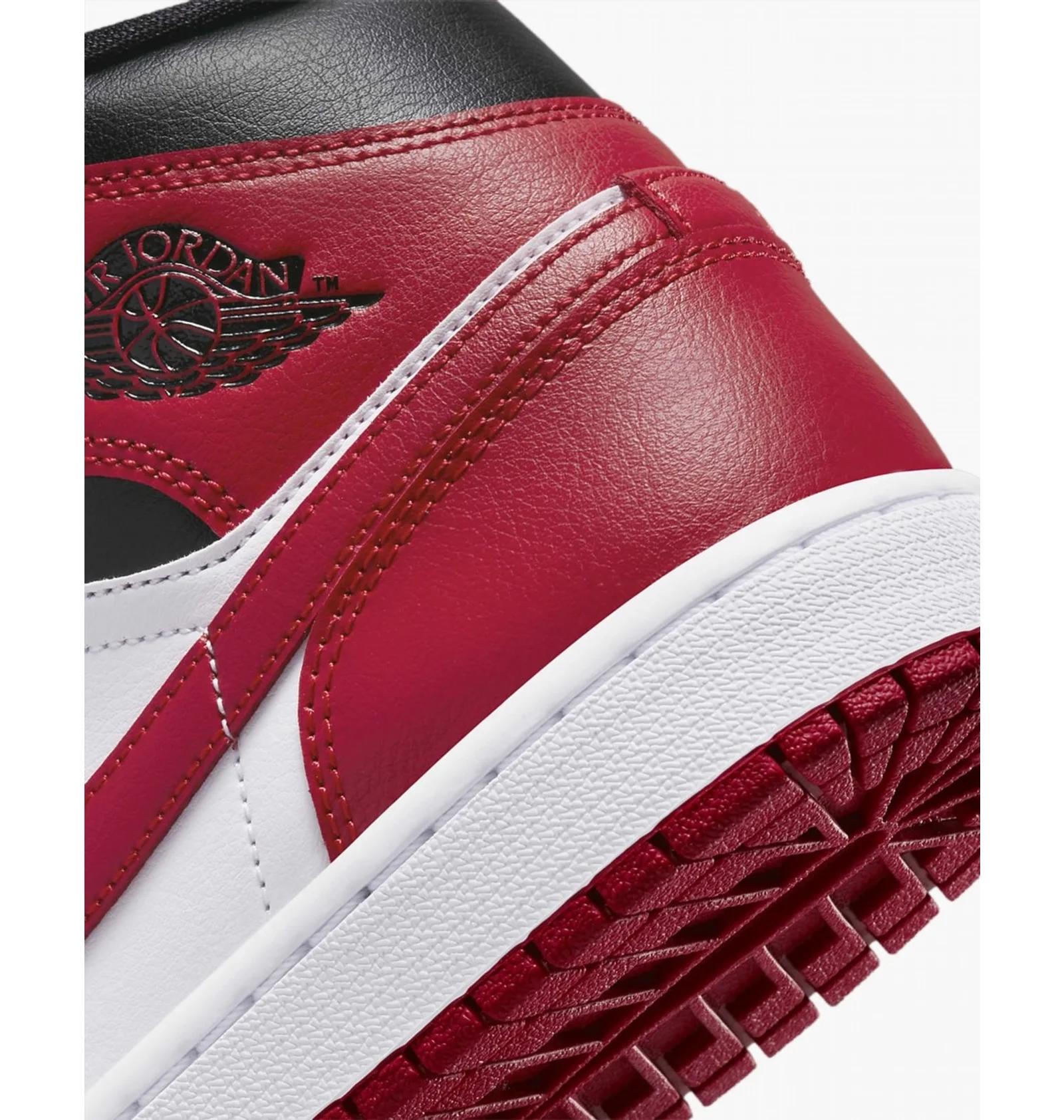 Кросівки жіночі Jordan 1 Mid Bred Toe (BQ6472-079) — фото 31