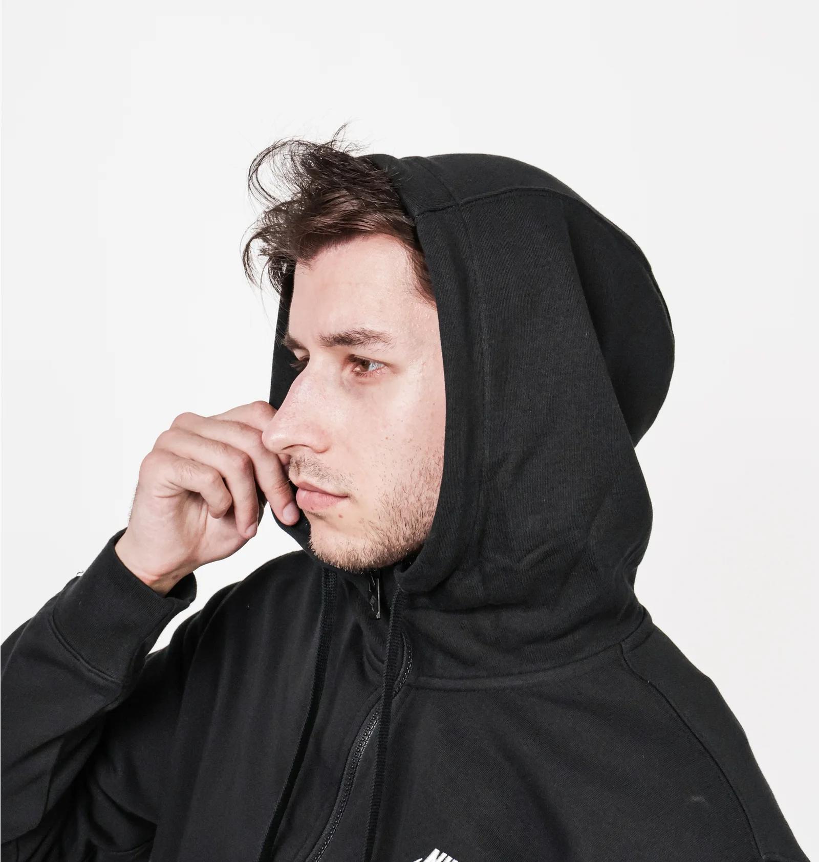 Бомбер чоловічий Nike M Nsw Club Hoodie Fz Bb (BV2645-010) — фото 12