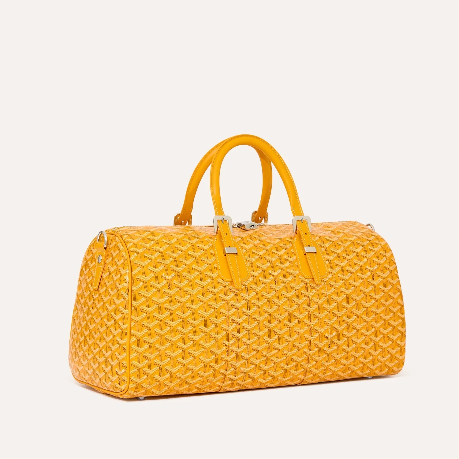 Goyard Boston 45 Bag Yellow — фото 1