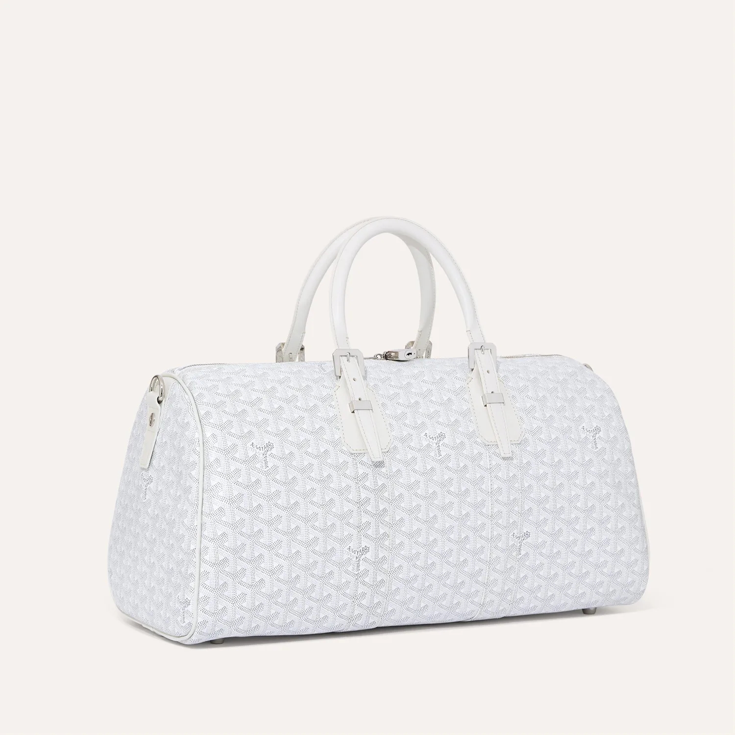Goyard Boston 45 Bag White — фото 1