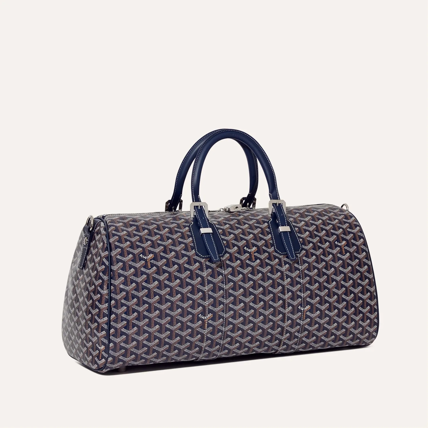 Goyard Boston 45 Bag Navy Blue — фото 1