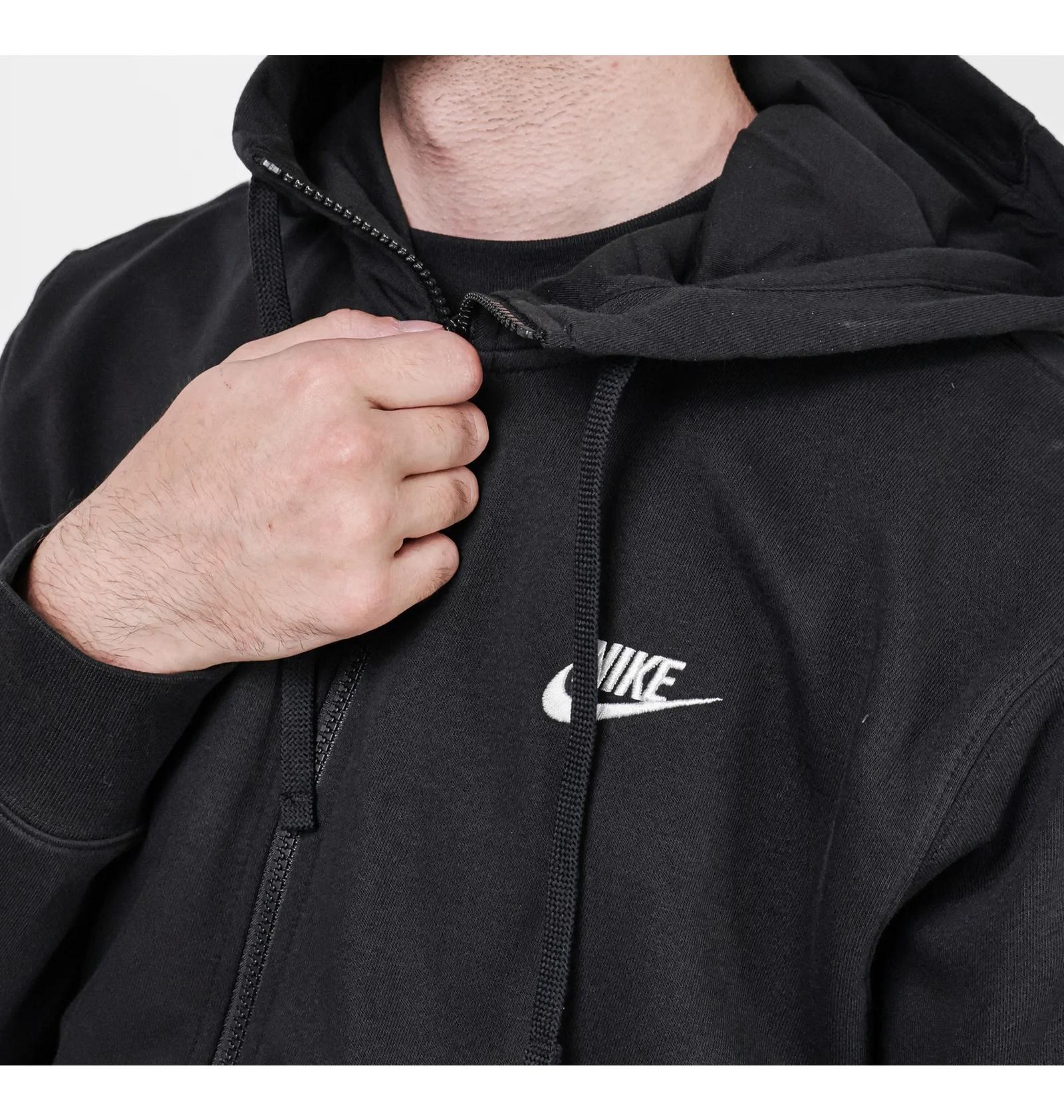 Бомбер чоловічий Nike M Nsw Club Hoodie Fz Bb (BV2645-010) — фото 16