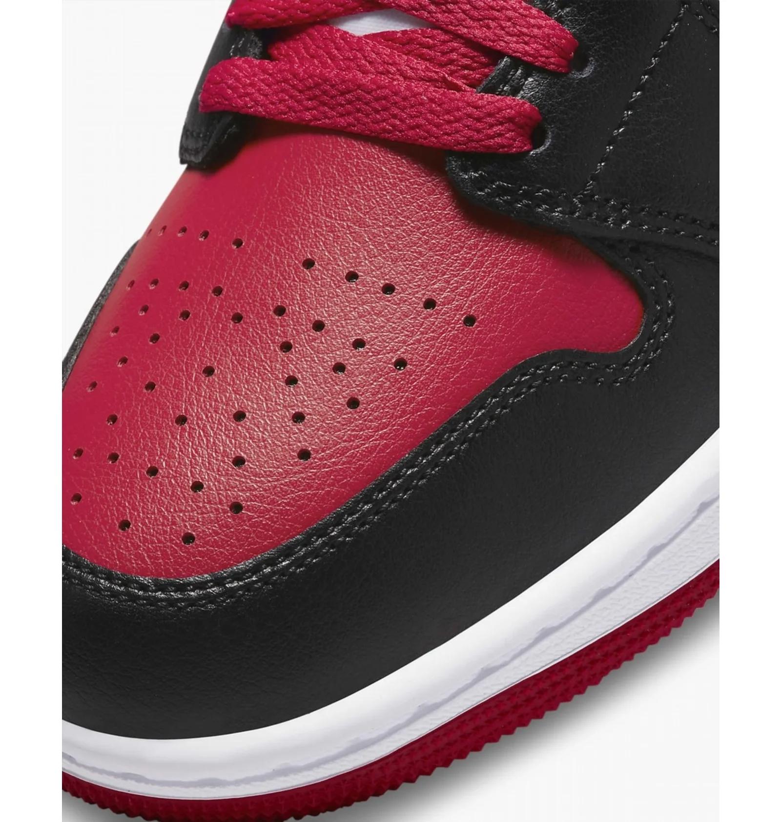 Кросівки жіночі Jordan 1 Mid Bred Toe (BQ6472-079) — фото 27