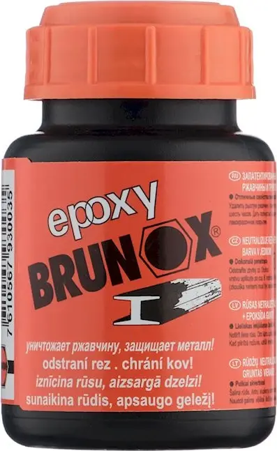 Перетворювач іржі та ґрунтовка з епоксидною смолою Brunox Epoxy 100ml — фото 1