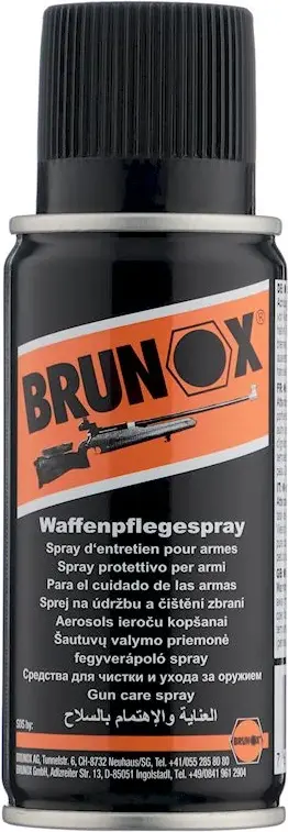 Антикорозійний захист і мастило для зброї, спрей Brunox Gun Care  100ml — фото 1