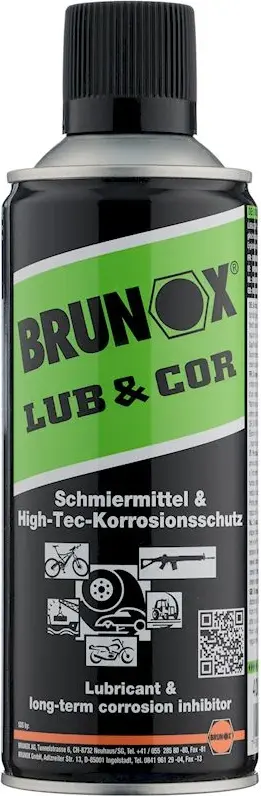 Мастило і консервація зброї, помпа Brunox Lub & Cor 400ml