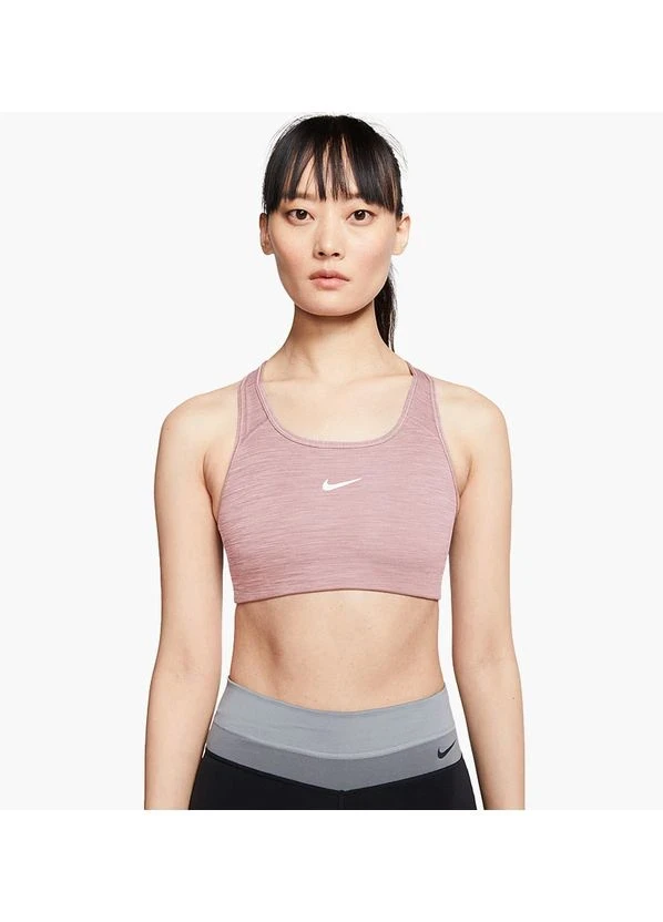 Спортивний топ жіночий Nike Swoosh Bra Pad Beige (BV3636-631) — фото 1