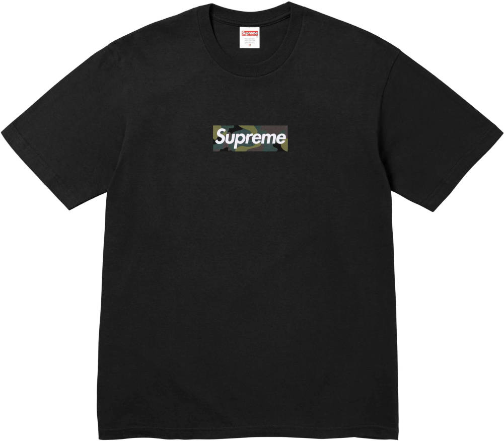 Футболка Supreme Box Logo Tee black (FW23) — фото 1