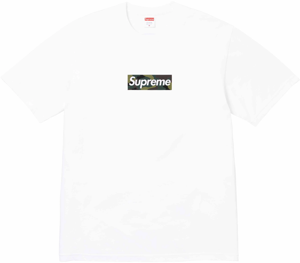 Футболка Supreme Box Logo Tee White (FW23) — фото 1