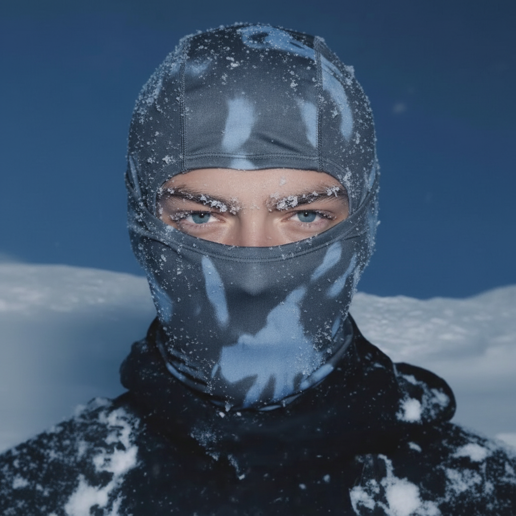 Термореактивна балаклава Sorena Heat Reactive Thermo Balaclava Blue — фото 4