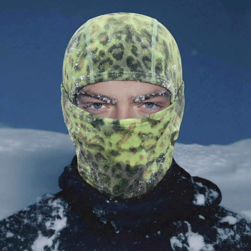 Термореактивна балаклава Sorena Heat Reactive Thermo Balaclava Leopard — фото 4