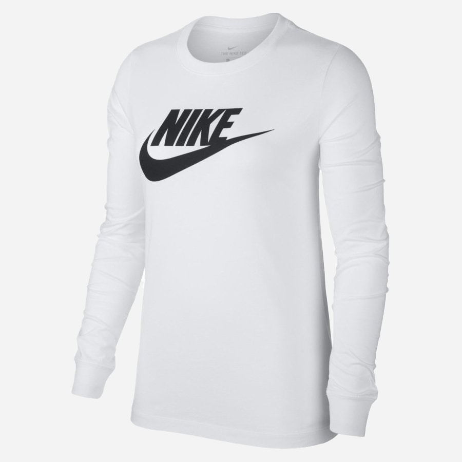 Кофта жіночі Nike W Nsw Tee Essntl Ls Icon Ftr (BV6171-100) — фото 2