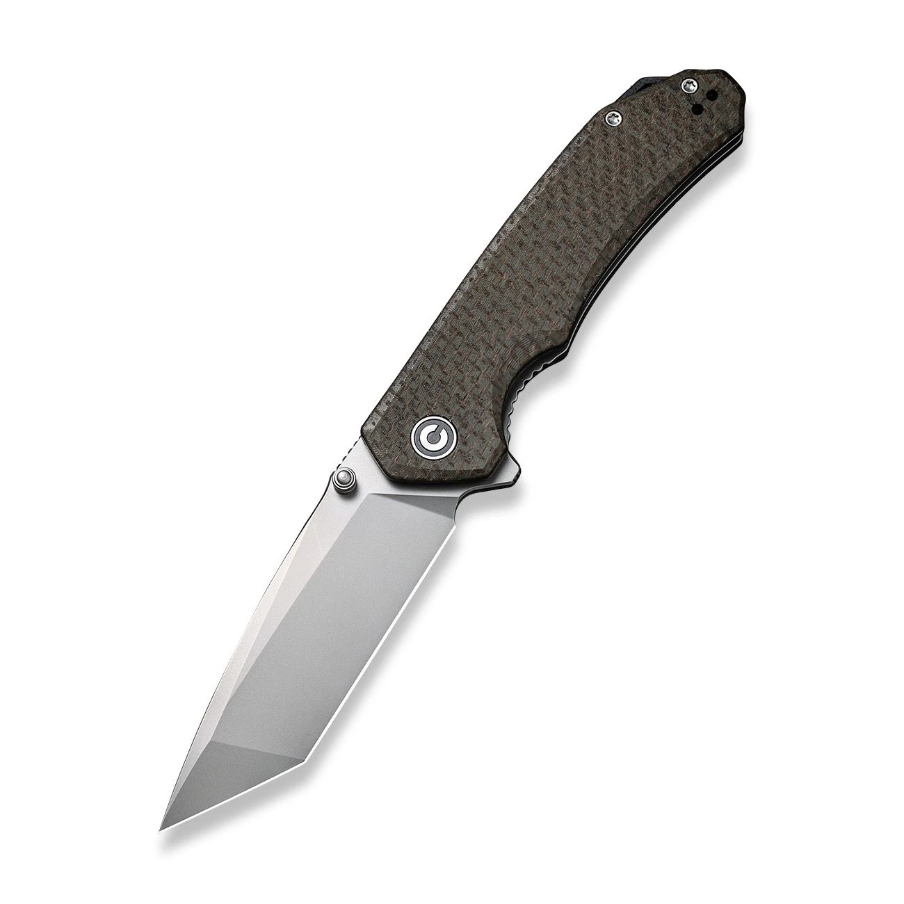Ніж складаний туристичний Civivi Brazen, (8.8 см) D2 / Micarta зелений — фото 1