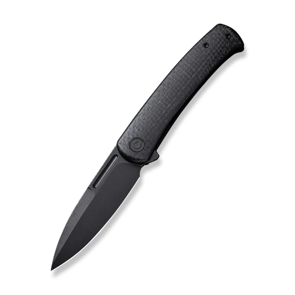 Ніж складаний туристичний Civivi Caetus Flipper, (8.8 см) Damascus / Carbon Fiber — фото 1
