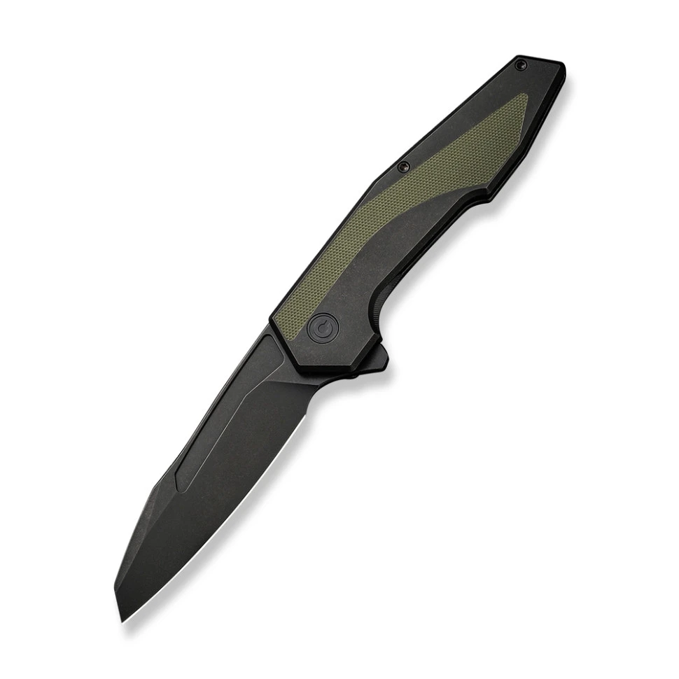 Ніж складаний туристичний Civivi Hypersonic, (9.4 см) 14C28N /  Steel & G10 чорно-зелений — фото 1