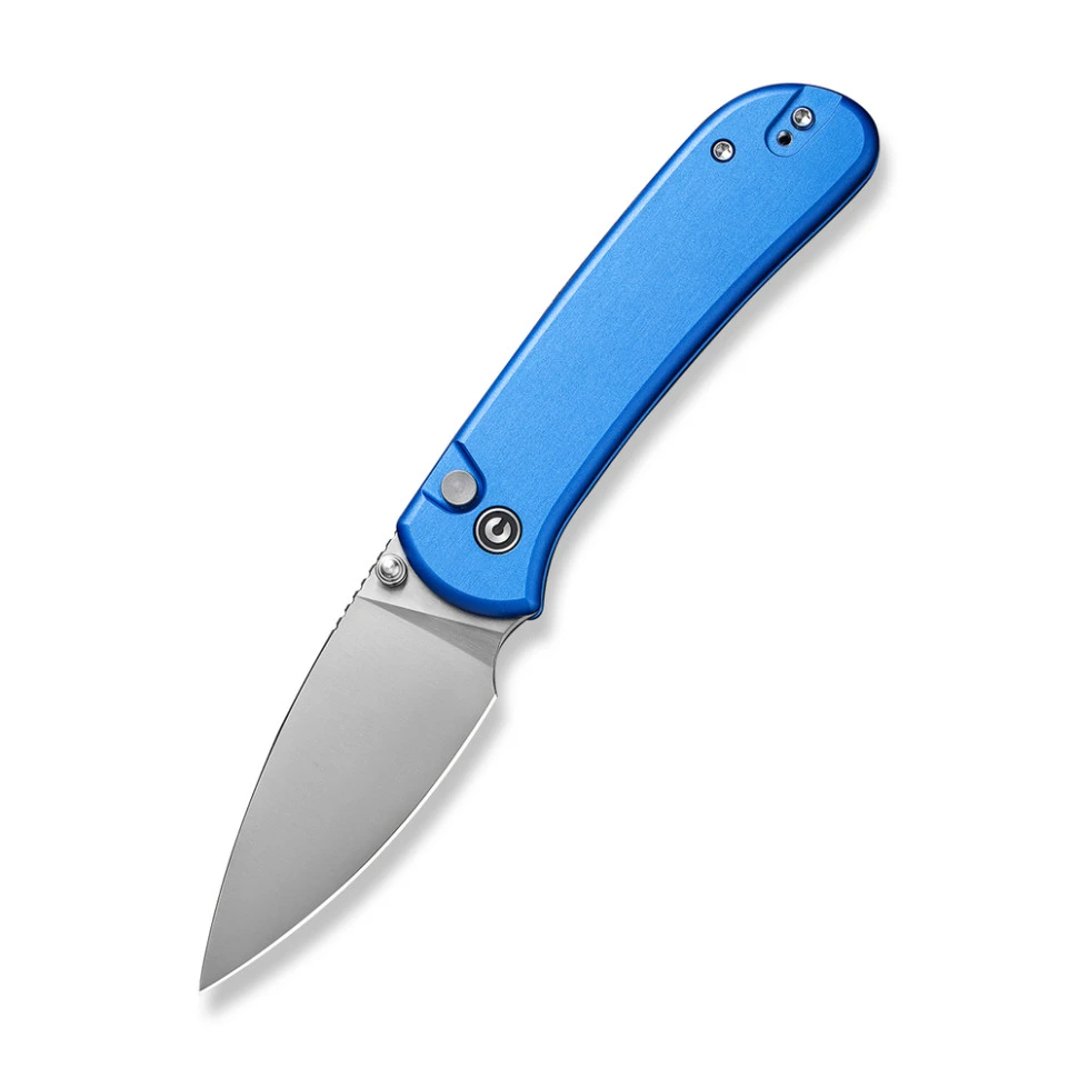 Ніж складаний кишеньковий Civivi Qubit, (7.6 см) 14C28N / Aluminum синій — фото 1