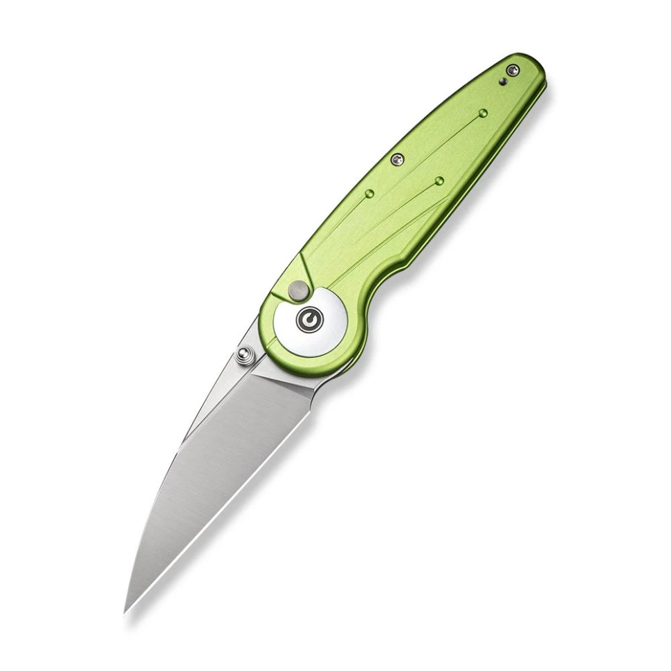 Ніж складаний туристичний Civivi Starflare, (8.4 см) Nitro-V / Aluminum зелений — фото 1