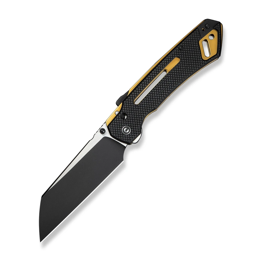 Ніж складаний тактичний Civivi Buster FG, (10.7 см) Nitro-V / G10 чорно-золотий — фото 1