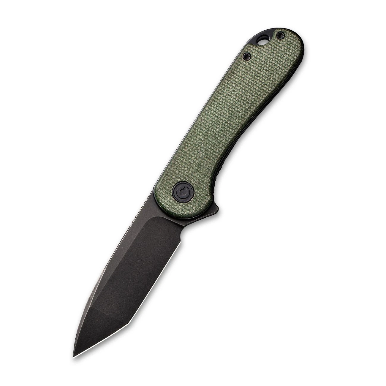 Ніж складаний кишеньковий Civivi Elementum, (7.5 см) D2 / Micarta зелений — фото 1