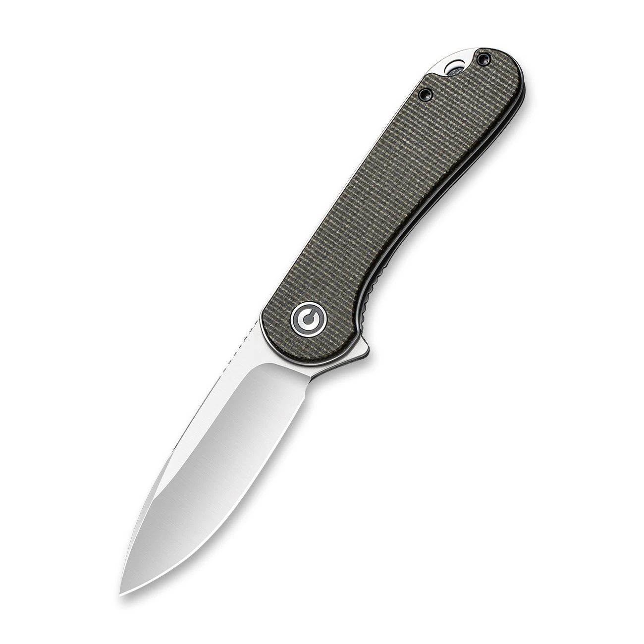 Ніж складаний кишеньковий Civivi Elementum, (7.5 см) D2 / Micarta коричневий — фото 1