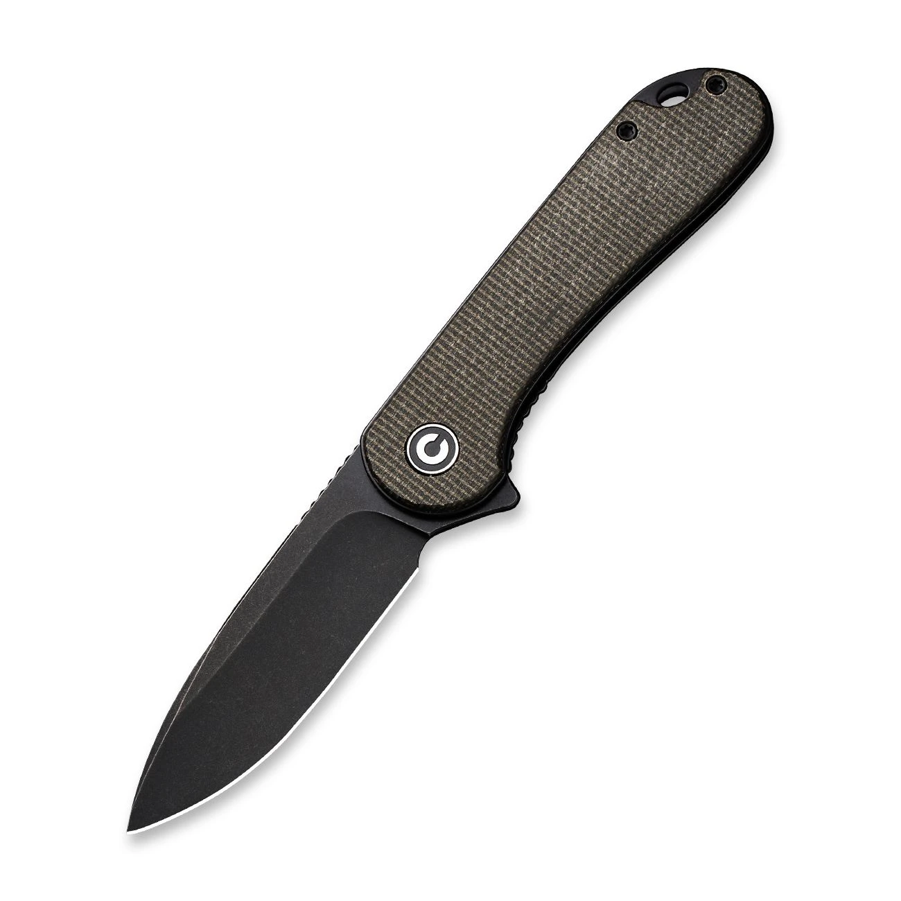 Ніж складаний кишеньковий Civivi Elementum, (7.5 см) D2 / Micarta темно-зелений — фото 1