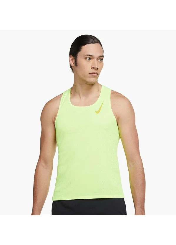Майка чоловіча Nike Aeroswift Singlet Yellow (CJ7835-702) — фото 1