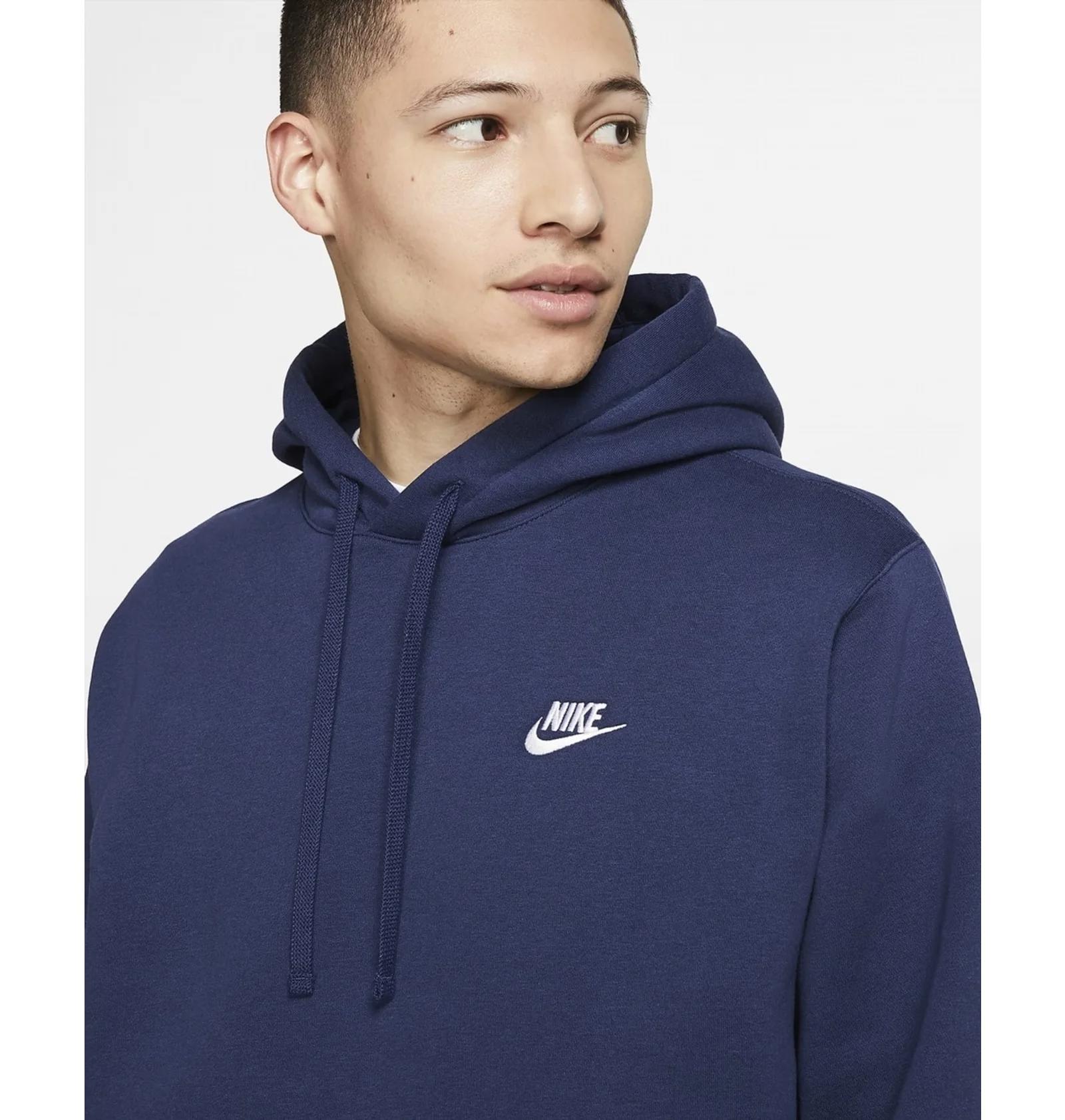 Бомбер чоловічий Nike M Nsw Club Hoodie Po Bb (BV2654-410) — фото 25