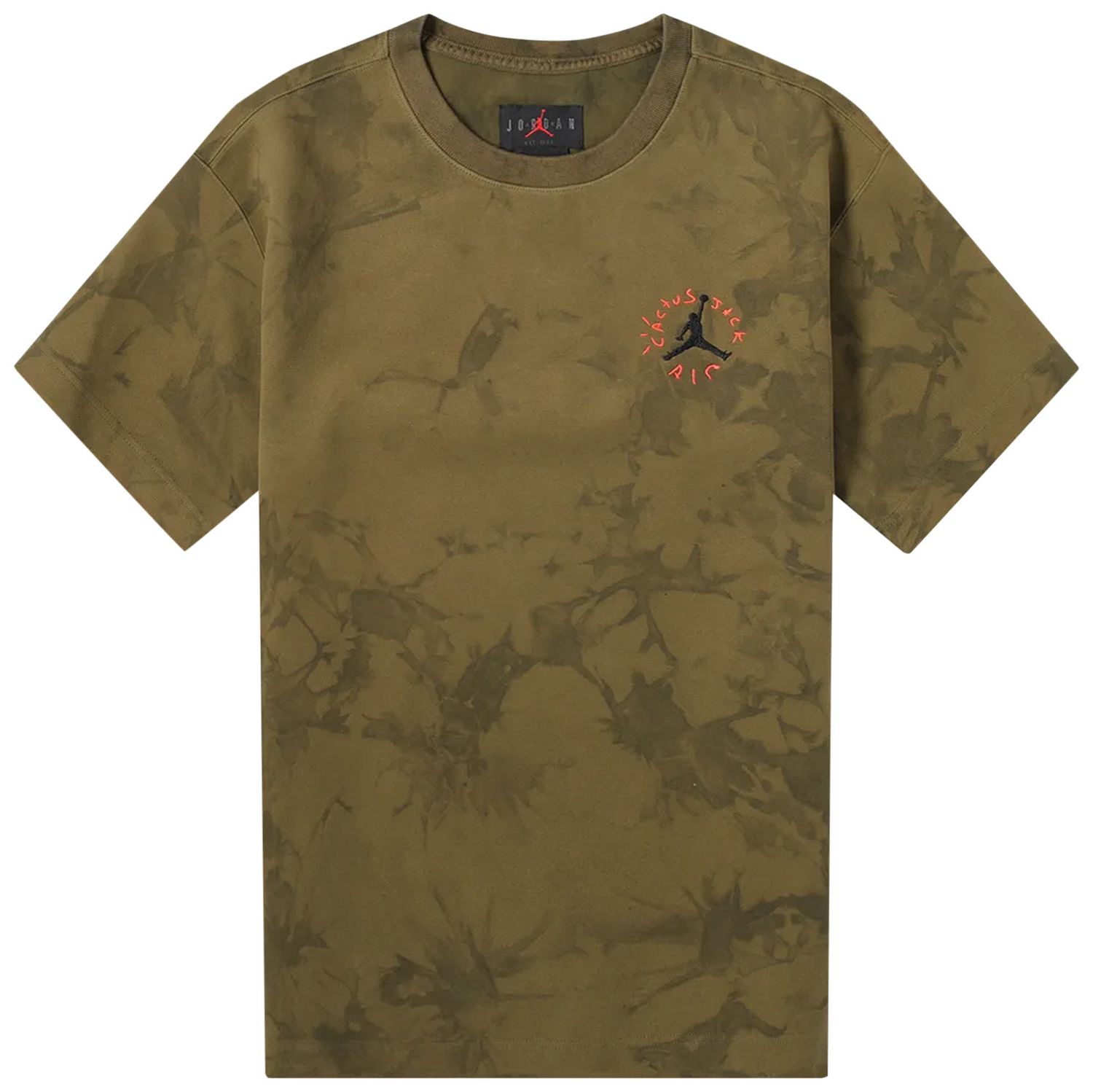 Футболка Jordan Travis Scott Green — фото 2