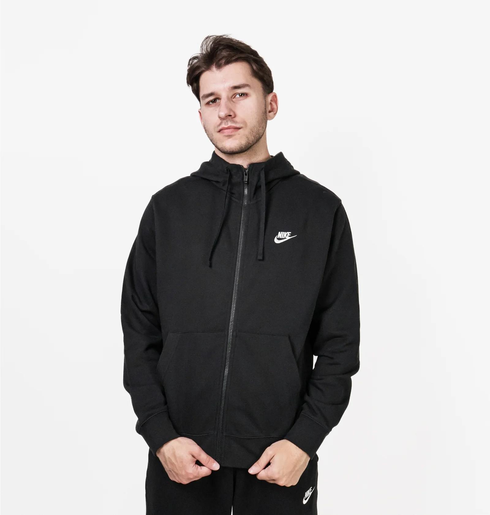 Бомбер чоловічий Nike M Nsw Club Hoodie Fz Bb (BV2645-010) — фото 5