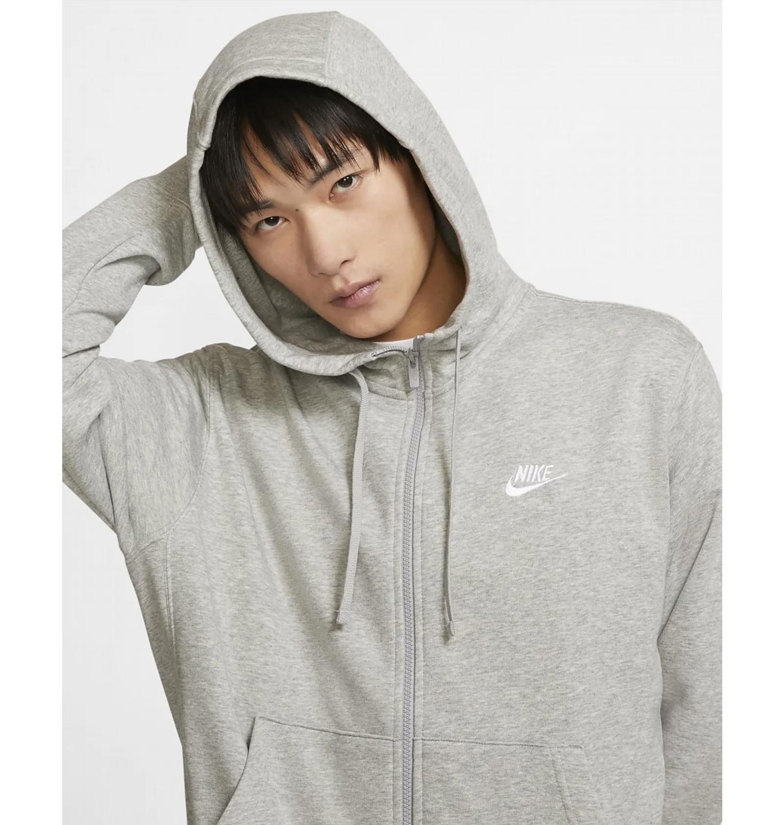 Кофта чоловіча Nike M Nsw Club Hoodie Fz Ft (BV2648-063) — фото 16