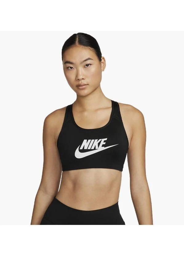 Спортивний топ жіночий Nike Swoosh Bra Non Padded Black (CN5262-010) — фото 1