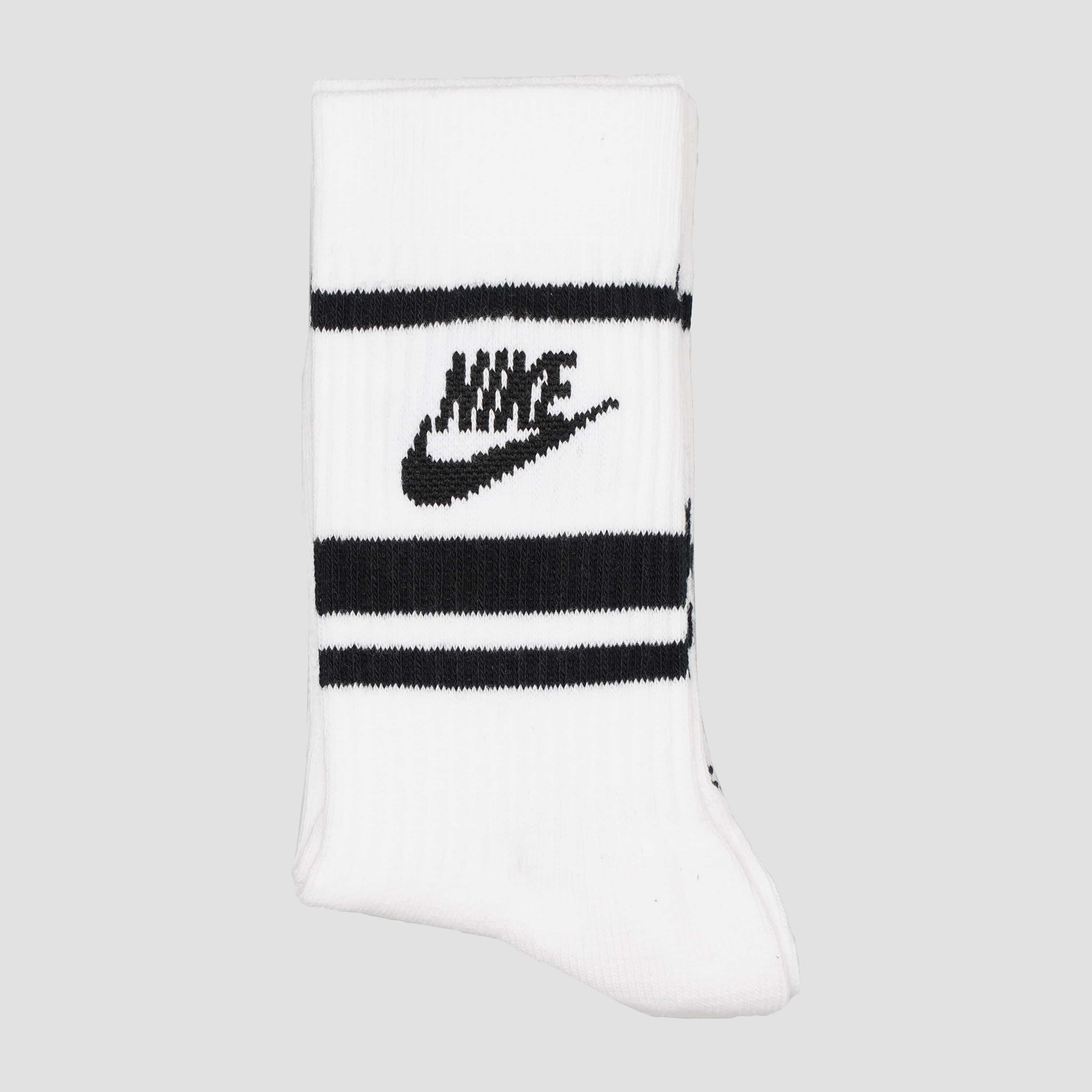 Шкарпетки Nike U Nk Nsw Everyday Essential Crew 3Pr - Stripes (CQ0301-103) — фото 2