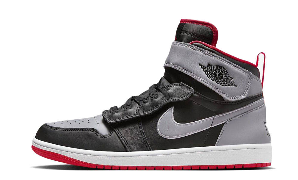 Кросівки чоловічі Jordan 1 Hi Flyease Black/Grey (CQ3835-010) — фото 1