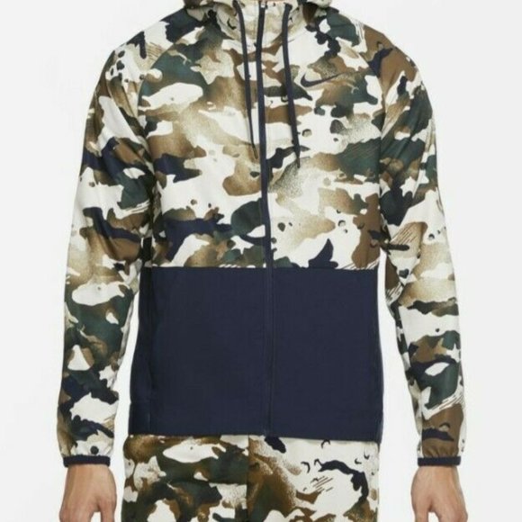 Вітровка чоловіча Nike Pro Flex Vent Full Zip Hooded (CU4042-265) — фото 1