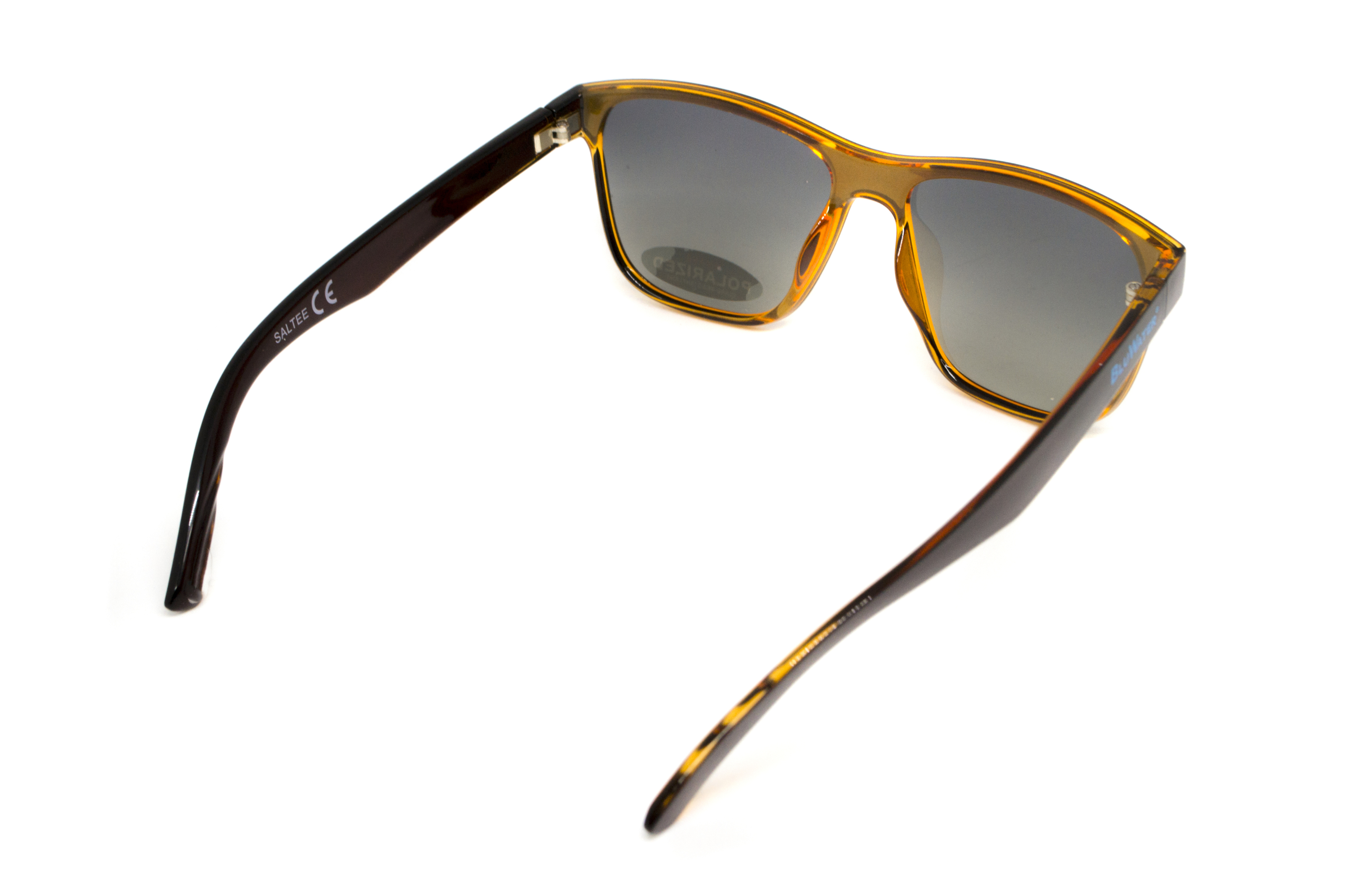 Очки поляризационные BluWater Saltee Polarized (gradient gray), серые с градиентом линзы в коричневой полупрозрачной оправе — фото 39