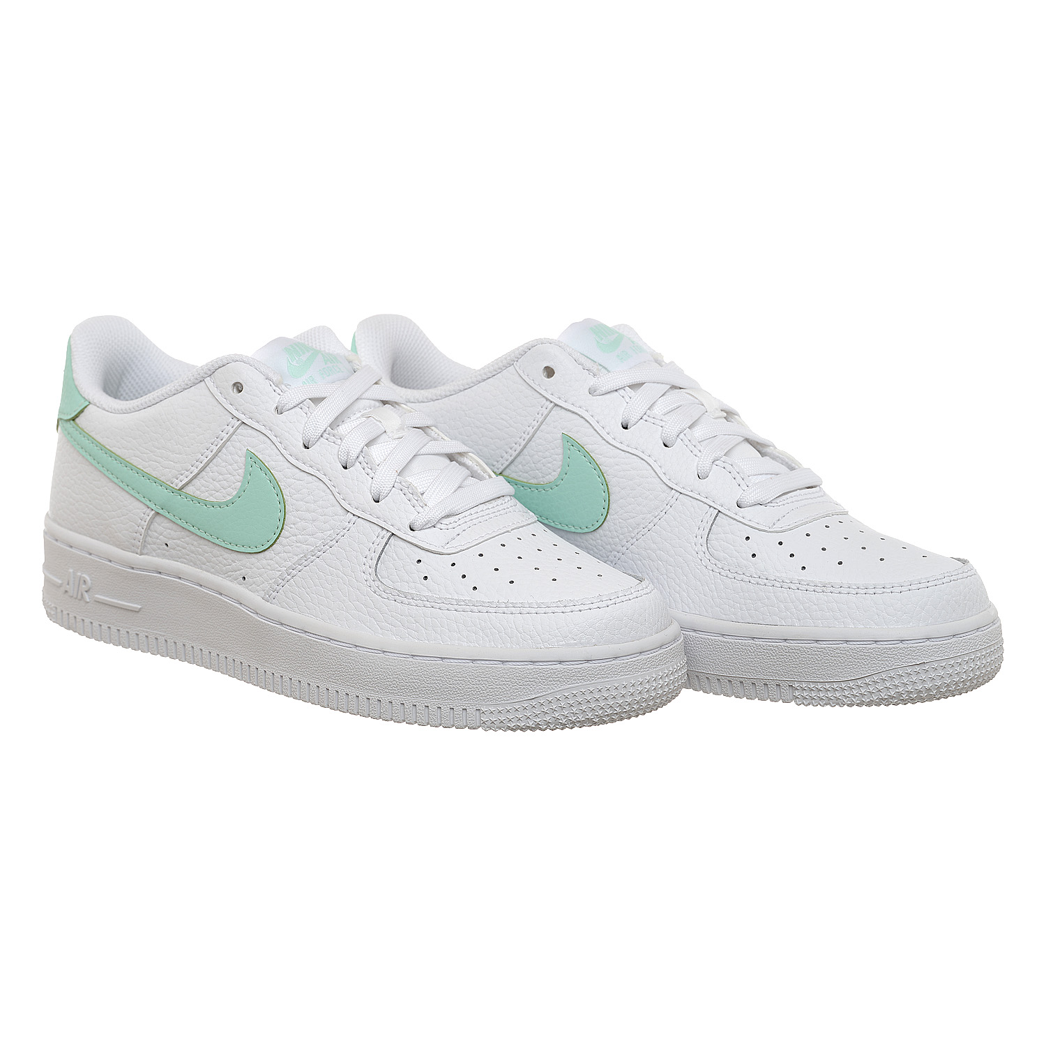 Кросівки жіночі Nike Air Force 1 (Gs) White Mint (CT3839-105) — фото 35