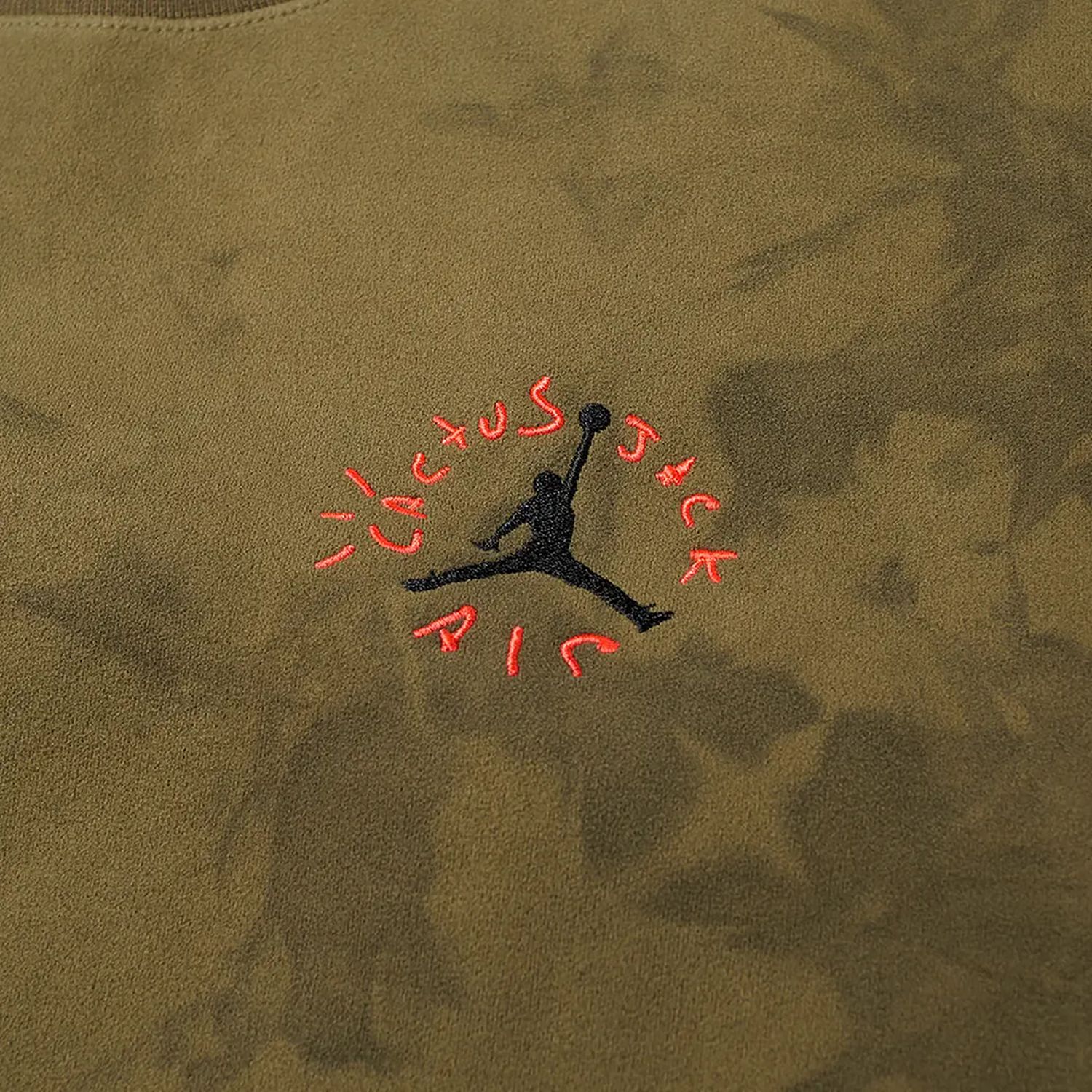 Футболка Jordan Travis Scott Green — фото 4