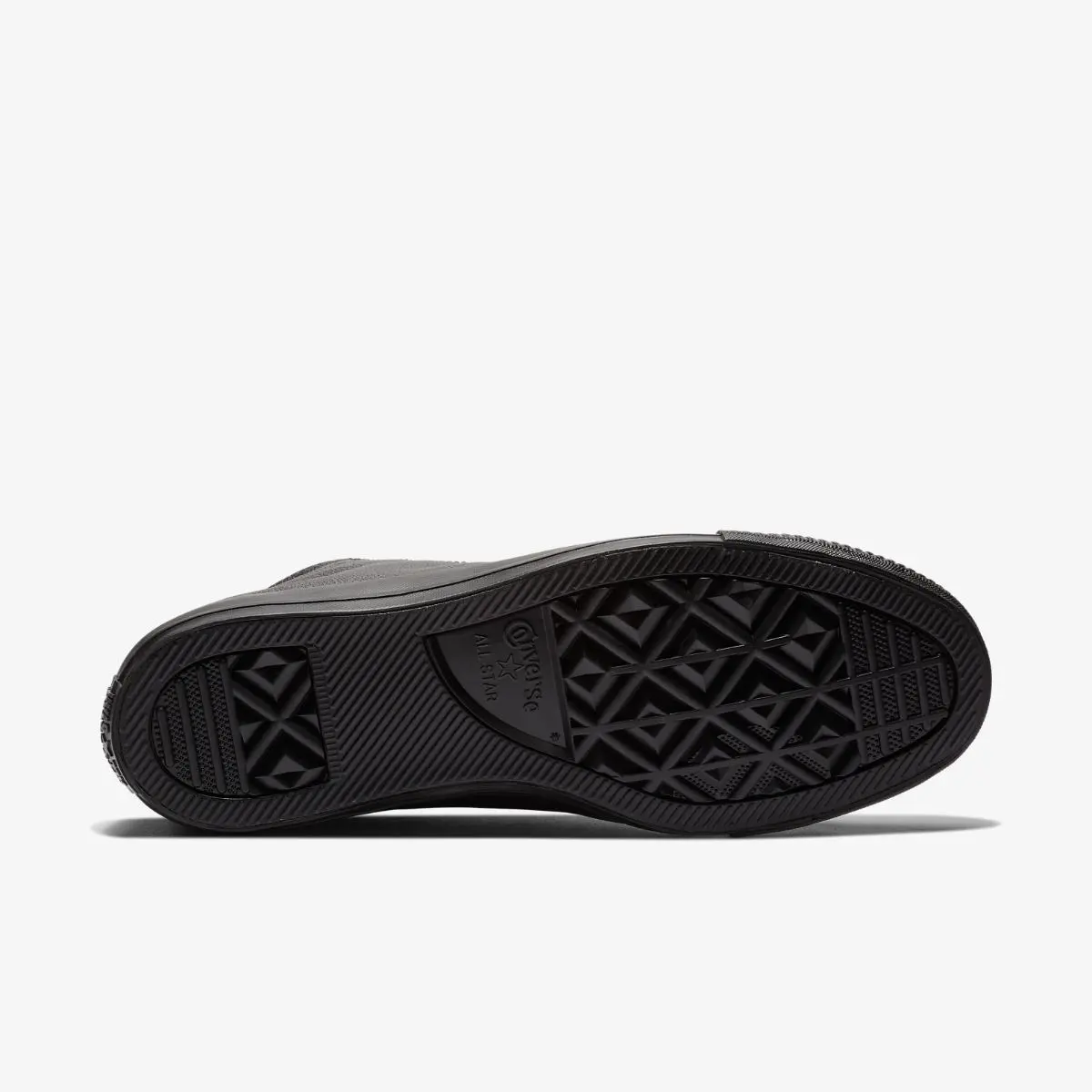 Кеди Converse Chuck Taylor All Star Hi Leather Black Mono 135251C — фото 4