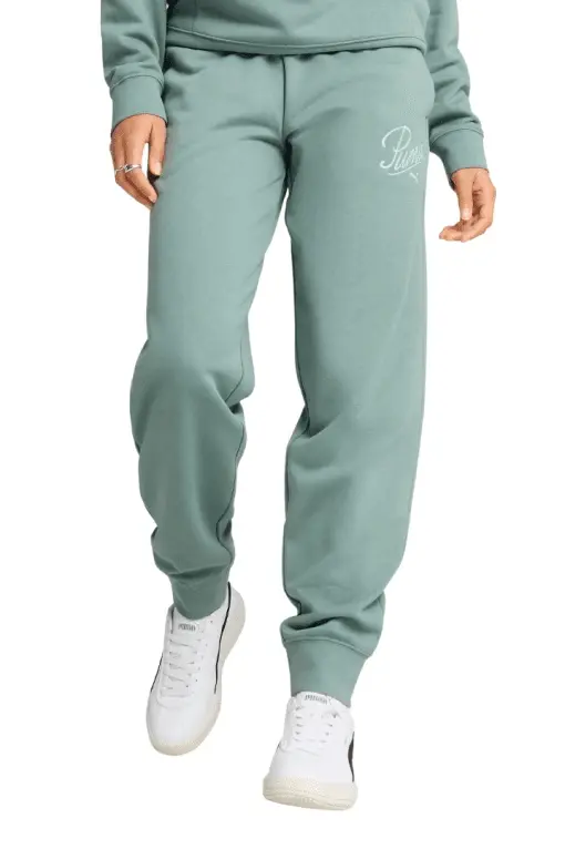 Спортивні штани SCRIPT Comfort Sweatpants 68498530 Puma L Зелений — фото 4